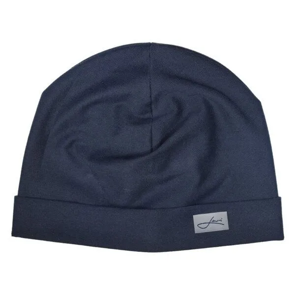 Lou-i Lou-i Baumwollmütze Made in Germany - Bequeme Wintermütze, Dunkelblau, – Produktbild 4 von 8