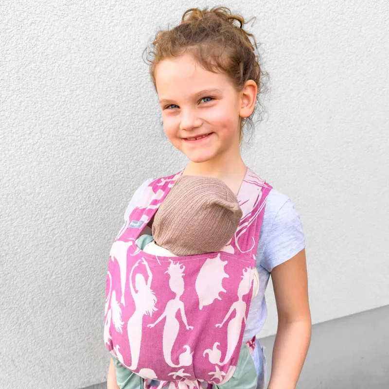 Hoppediz Hoppediz® Puppenzubehör Puppentrage, Rosa, – Produktbild 1 von 2