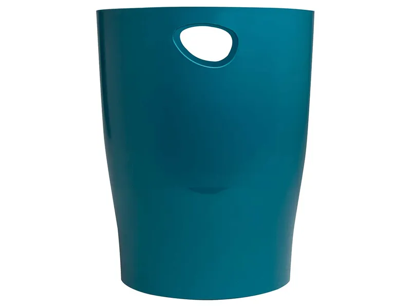 Exacompta 8 Exacompta Papierkörbe Ecobin "NeoDeco", 15 l, blaugrün – Produktbild 1 von 1