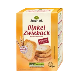 Alnatura Alnatura Bio Dinkel Zwieback, ungesüßt, 200g – Produktbild 1 von 1