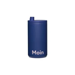 Design Letters Reisebecher 350ml – Midnight Blue, Moin – Produktbild 1 von 1