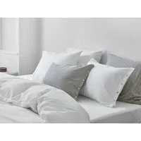 Yumeko Kissenbezug "Yumeko" aus Velvet Flanell, Pure white, – Produktbild 1 von 1