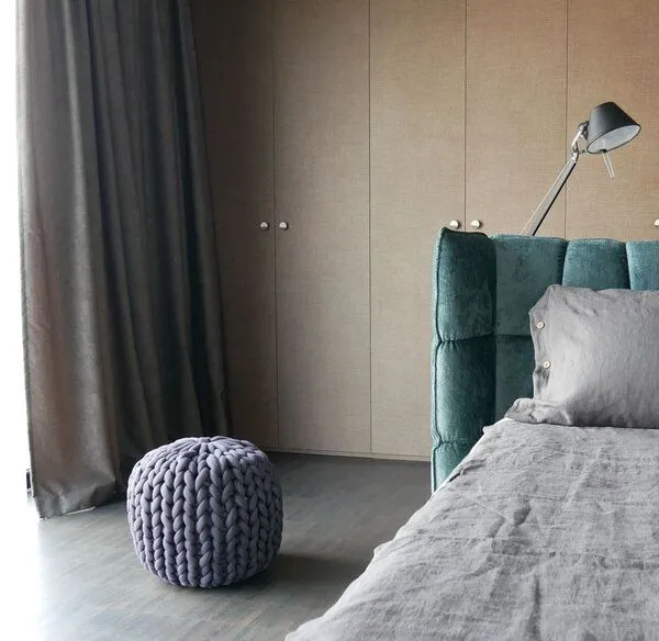 PANAPUFA PANAPUFA Sitzpouf Big Cotton, Graphit, – Produktbild 2 von 2