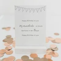 Eulenschnitt Postkarte Spruch – Produktbild 1 von 1