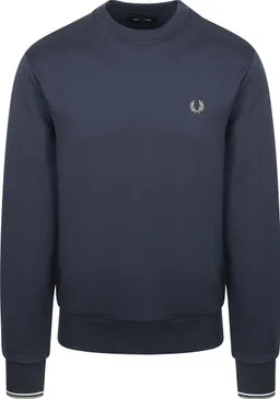Fred Perry Fred Perry Sweater Logo Navy - Größe XL – Produktbild 1 von 1