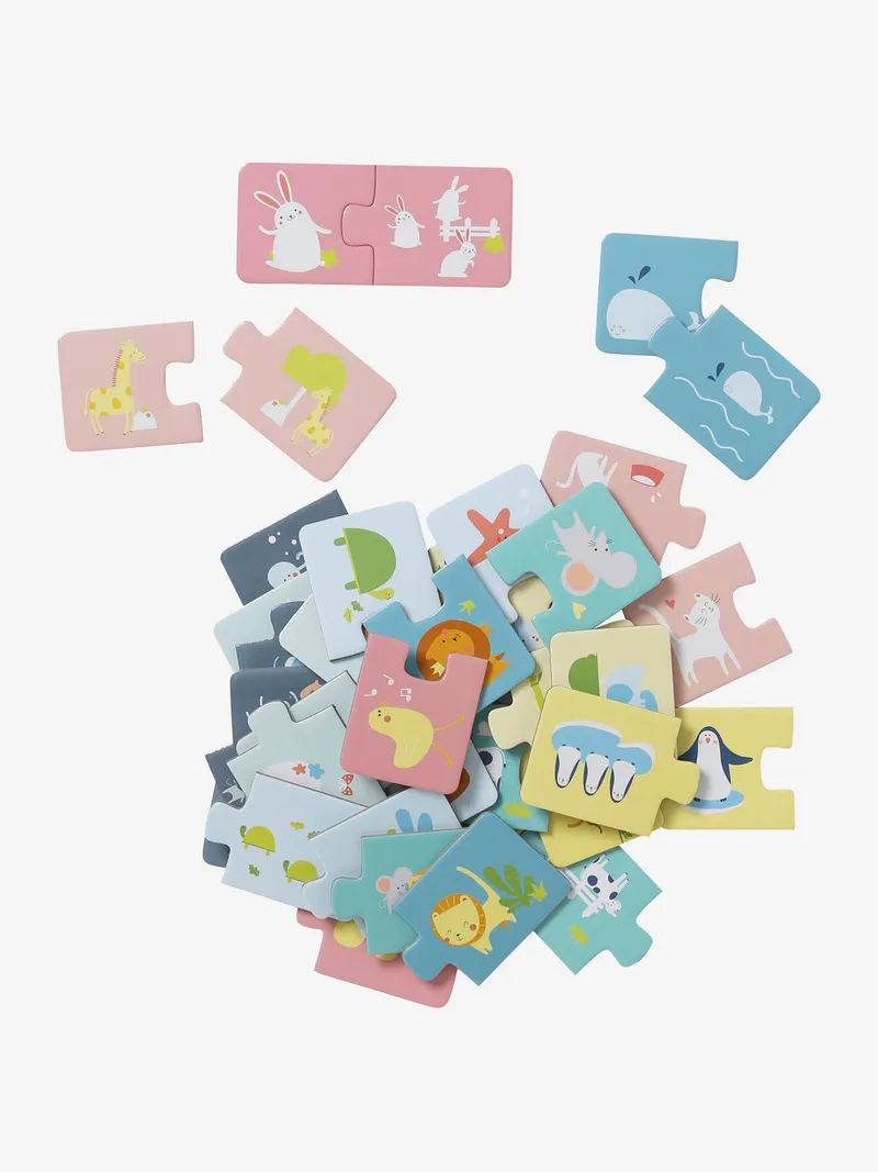 Vertbaudet Kleinkinder Puzzle, Mehrfarbig, – Produktbild 2 von 2