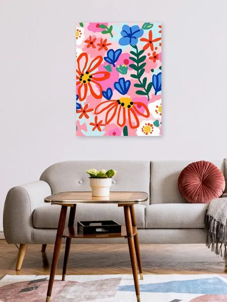 Photocircle Photocircle Poster / Leinwandbild - That Floral Summer Kinda Feeling – Produktbild 2 von 4