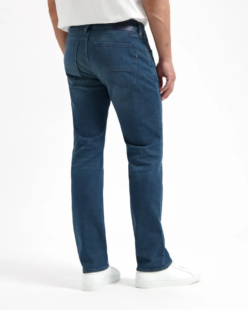 Kuyichi Kuyichi Herren vegan Jeans Nick Lagoon Blue, Dunkelblau, – Produktbild 1 von 2
