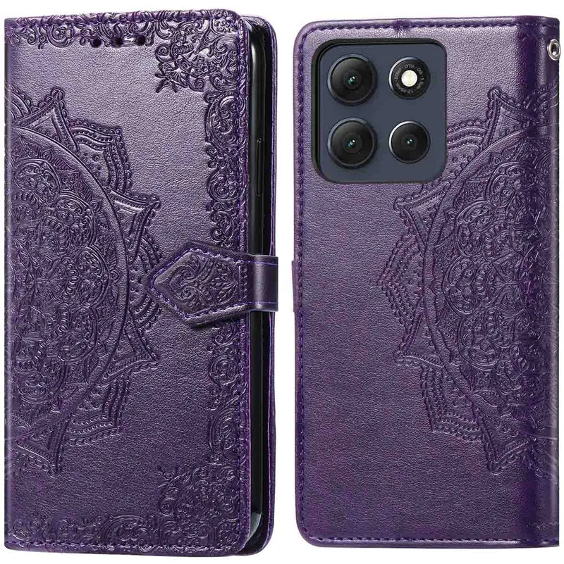 imoshion imoshion Mandala Klapphülle für das Motorola Moto G86 Power, Lila, – Produktbild 1 von 1