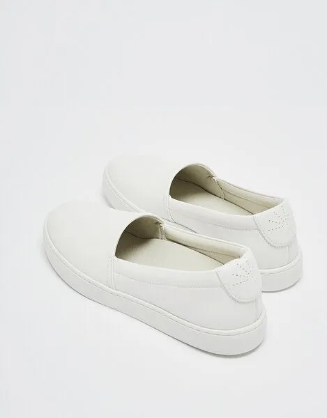 NINE TO FIVE NINE TO FIVE #sarriá - veganer Slip Sneaker mit Fussbett aus Naturlatex und Kork, Natural, – Produktbild 4 von 4