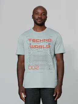 watapparel watapparel T-Shirt Unisex Technoworld – Produktbild 1 von 1