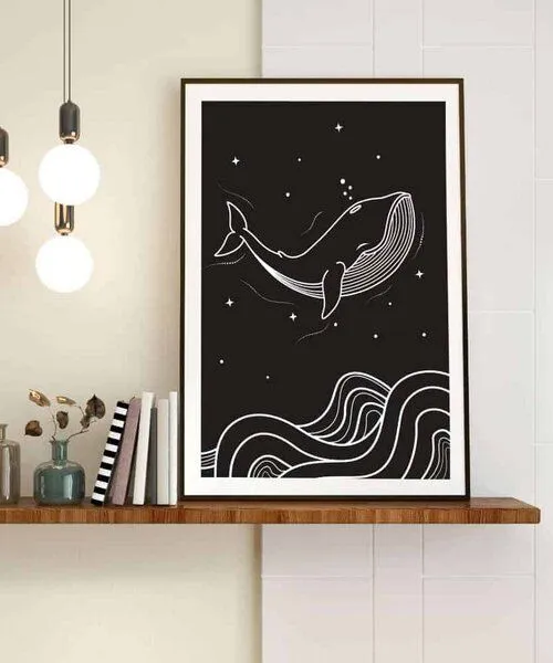 vis wear vis wear Wal Poster – Produktbild 1 von 2