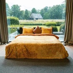 Kayori Kayori Noyu Bettwäsche-Ägyptisch BaumwolleSatin Gold – Produktbild 1 von 1