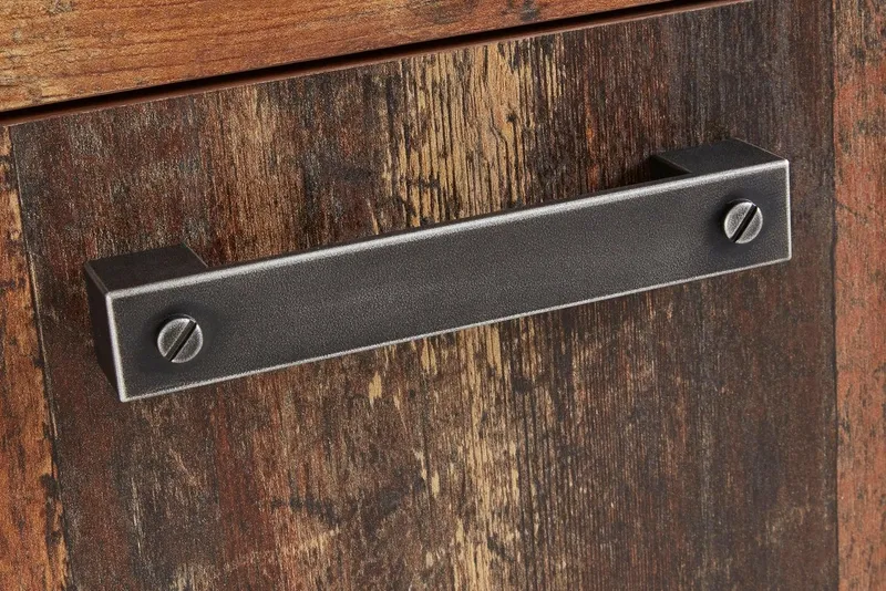 FORTE Sideboard Clif, Breite 156 cm, Grau, – Produktbild 5 von 5