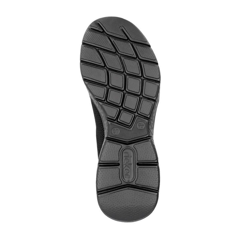 Rieker Rieker HWK Damen Halbschuhe für Damen, schwarz, Größe 39 EU, Schwarz, – Produktbild 7 von 8