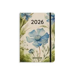 matabooks® matabooks® Nachhaltiger A5 Kalender, Jahresplaner – Samaya 2026 Farbe: Spring Green (DE/EN) – Produktbild 1 von 1