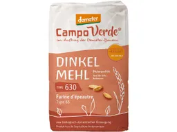 Campo Verde Campo Verde Bio-Dinkelmehl Type 630, 1000 g – Produktbild 1 von 1