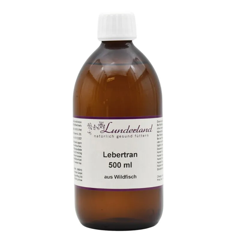 Lunderland Lunderland Lebertran 500 ml – Produktbild 1 von 1