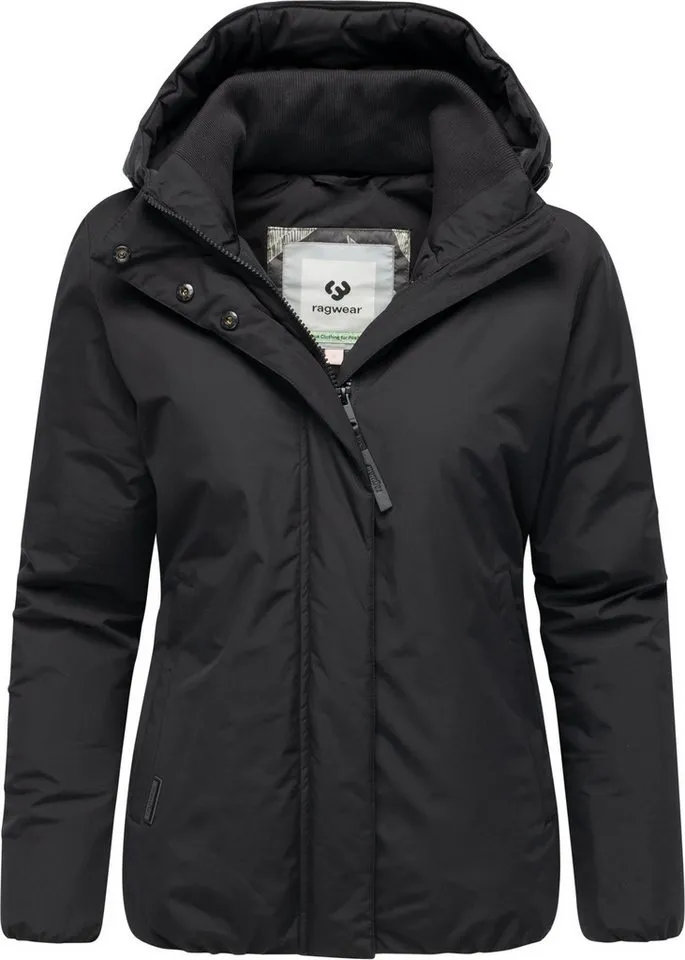 ragwear ragwear Winterjacke Sunniva Warm Wasserdichte und atmungsaktive Damen Jacke für den Winter, Schwarz, – Produktbild 5 von 5