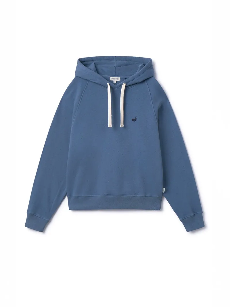 TWOTHIRDS TWOTHIRDS Damen vegan Hoodie Leskov Staubblau, Blau, – Produktbild 2 von 2