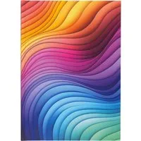 Notizbuch "Colour Waves" DIN A5 liniert, 72 Blatt – Produktbild 1 von 1