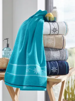 wäschepur Handtuch türkis – Produktbild 1 von 1