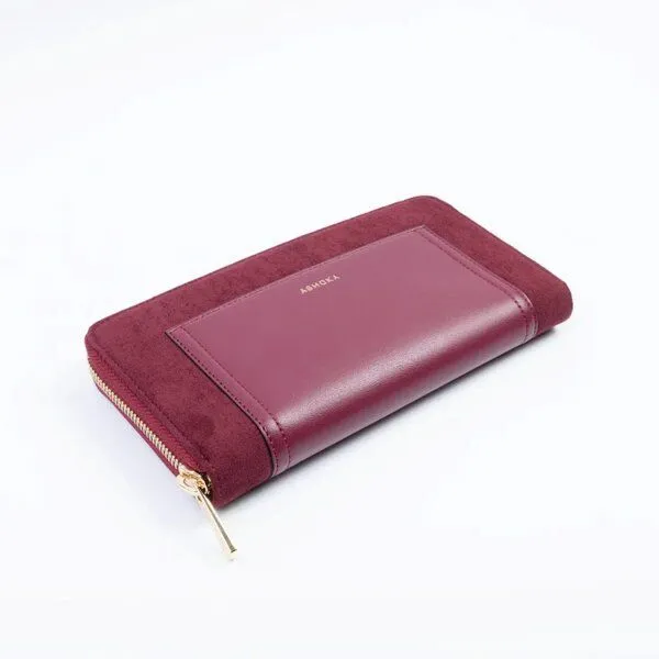 Ashoka Paris Ashoka Paris Companion Wallet Oxymore Uppeal Bordeaux – Produktbild 2 von 5