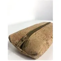 Kork Deko Kork-Deko Kork-Mäppchen 19×7×4 cm – kleine Kosmetiktasche & Federmäppchen, vegan – Produktbild 1 von 1