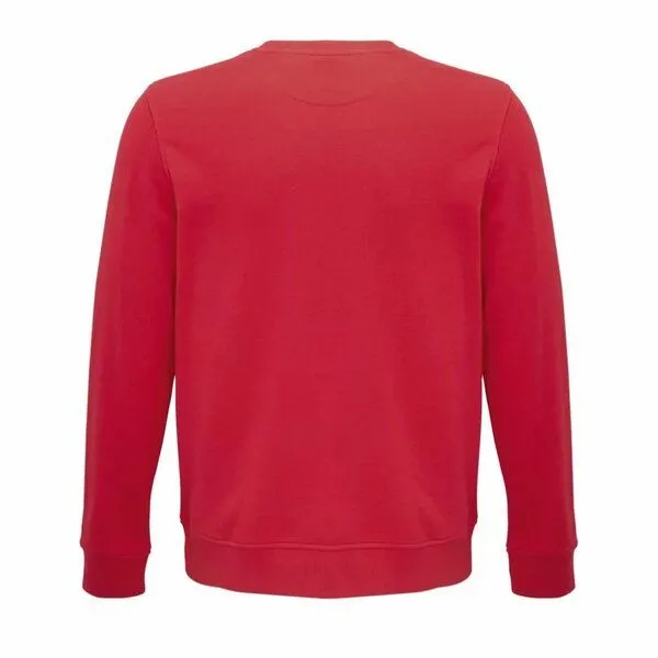 Sol's Sol's Unisex Comet Sweatshirt XS - 4XL in 8 verschiedenen Farben Damen Herren Pullover, Red, – Produktbild 3 von 4