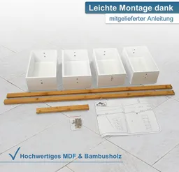 osoltus Badregal osoltus Badregal Korbregal Veile aus Bambus und … – Produktbild 1 von 1