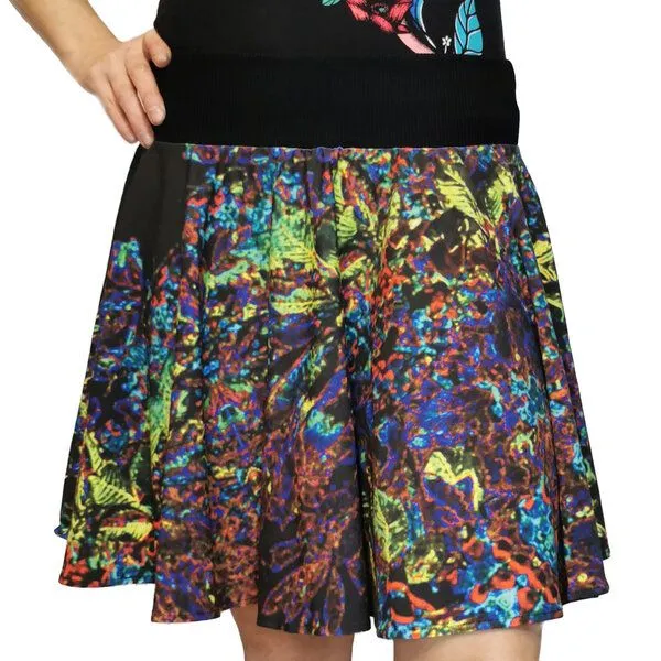 liebewicht liebewicht weiter Rock aus Bio Jersey für Damen, Bunt, – Produktbild 6 von 6