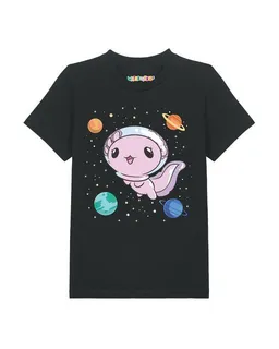 watabout.kids watabout.kids T-Shirt Kinder Axolotl in space – Produktbild 1 von 1