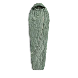 Jack Wolfskin Jack Wolfskin Athmos Down +5 195cm Rds Leichter Warmer Daunenschlafsack für bis zu 5° left green – Produktbild 1 von 1