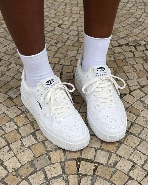 MoEa MoEa Sneakers Origin - Full White - Corn, White, – Produktbild 4 von 4