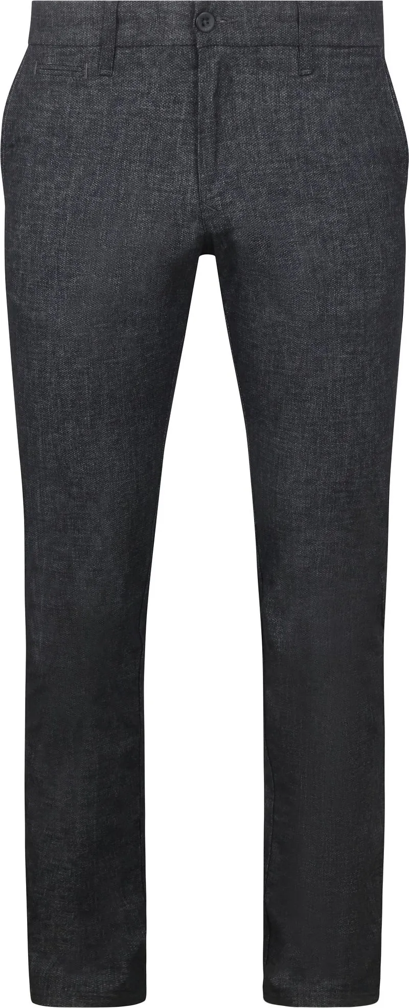 MAC Mac Hose Lennox Melange Navy - Größe W 34 - L 34, Dunkelblau, – Produktbild 2 von 5