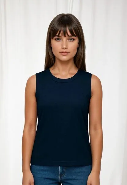TORLAND TORLAND Damen-Tanktop, MIA, Blau (french navy), – Produktbild 1 von 3