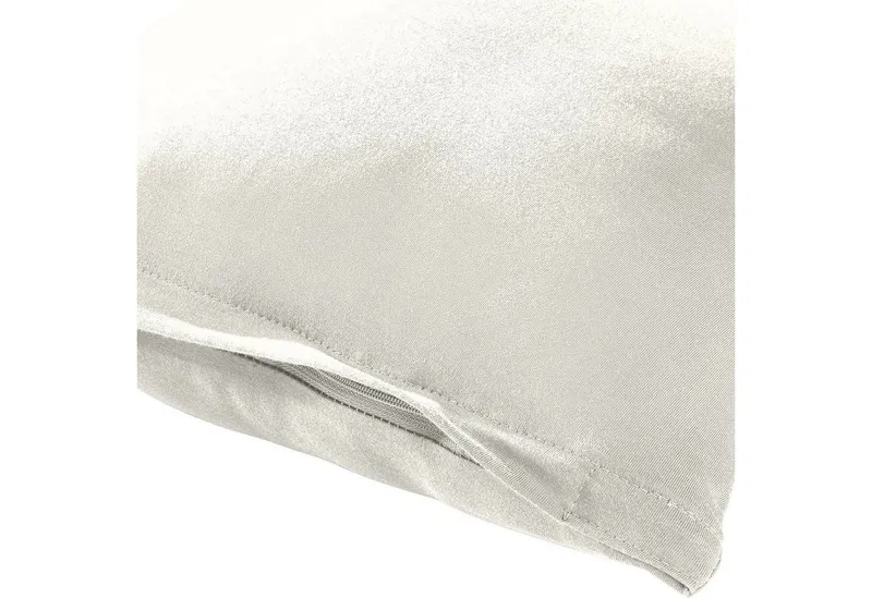 Erwin Müller Kissenbezüge Bio Kissenbezug "München", Mako-Interlock-Jersey Uni, Weiß, – Produktbild 5 von 5
