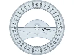 Maped Maped Vollkreis-Winkelmesser "Geometric Green" 360°, aus Recyclingkunststoff – Produktbild 1 von 1