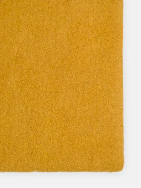 myfelt myfelt Filzteppich rechteckig, 100% reiner Schurwolle, Senfgelb (klara), – Produktbild 1 von 4