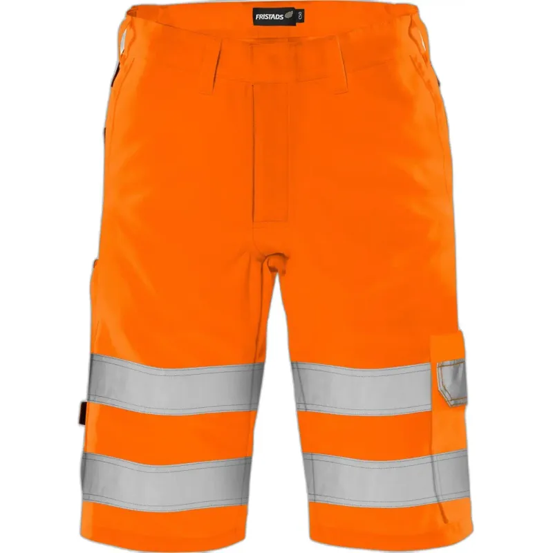 Fristads Bermudas mit hoher Sichtbarkeit Klasse 2 Fristads Green 2650 GPLU, Orange, – Produktbild 1 von 2