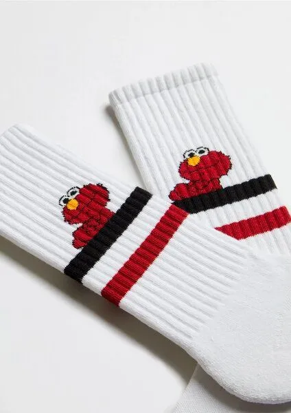 BeSocks BeSocks Bio-Tennissocken - Elmo – Produktbild 3 von 3