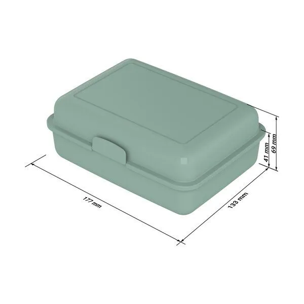 elasto elasto Vorratsdose - School - klick Verschluss, Minze, – Produktbild 3 von 4