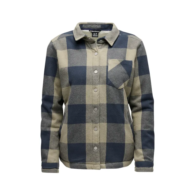 Black Diamond Damenbluse Black Diamond Project Heavy Flannel, Blau, – Produktbild 1 von 1