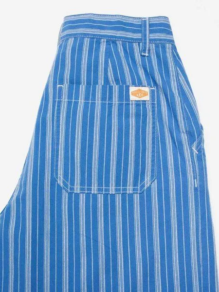 Nudie Jeans Nudie Jeans Damen Pants - Gullan - aus Bio-Baumwolle, Striped (blau), – Produktbild 3 von 4