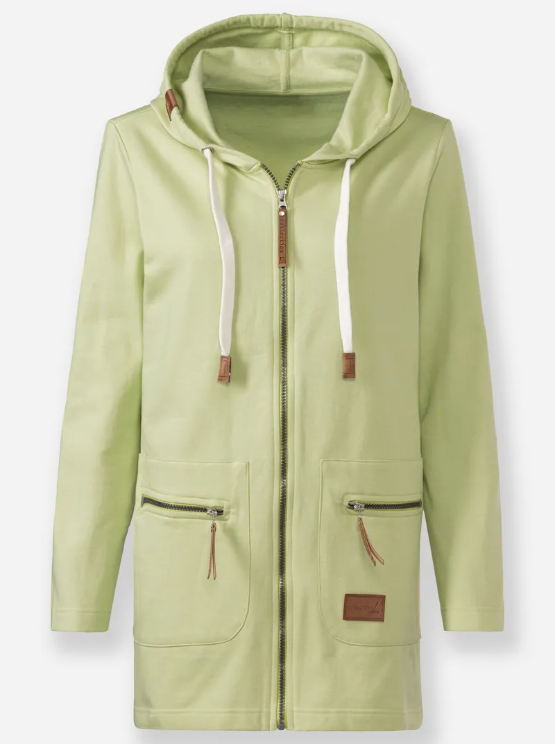 Witt Sweatjacke pistazie, Pistazie, – Produktbild 1 von 2