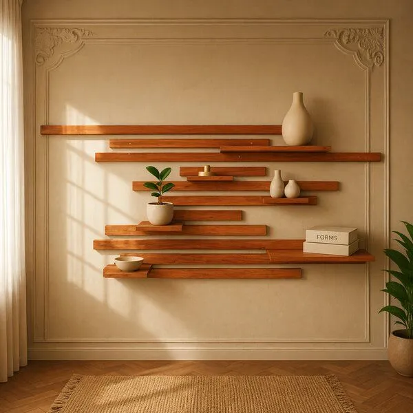 Living Oak Living Oak Wandregal Eiche No.02 – Produktbild 3 von 3