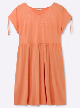sheego Jerseykleid papaya – Produktbild 1 von 1