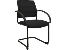 Topstar Topstar Besucherstuhl "AIRWORK MEETING 20.1" mit Armlehnen, schwarz – Produktbild 1 von 1