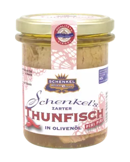 Schenkel Schenkel MSC Thunfisch in Olivenöl Piri Piri, 196 Gramm – Produktbild 1 von 1