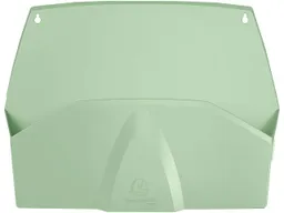 Exacompta Exacompta Wandprospekthalter "AutentiK" horizontal, 1 Fach, 72 x 382 x 289 mm, salbei – Produktbild 1 von 1